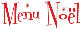 Menu de Noël 2024
